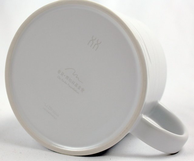 看見齊柏林基金會玉山馬克杯白色文創商品看見·齊柏林基金會｜其他杯子