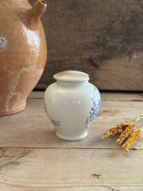 40300 - 魅力的なアンティーク フォートナム & メイソン マスタード