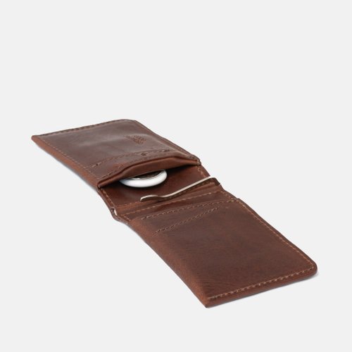 Geometric Goods 商品標題 極簡真皮 AirTag 錢包 - 附鈔票夾 - RFID 防盜 - Torx