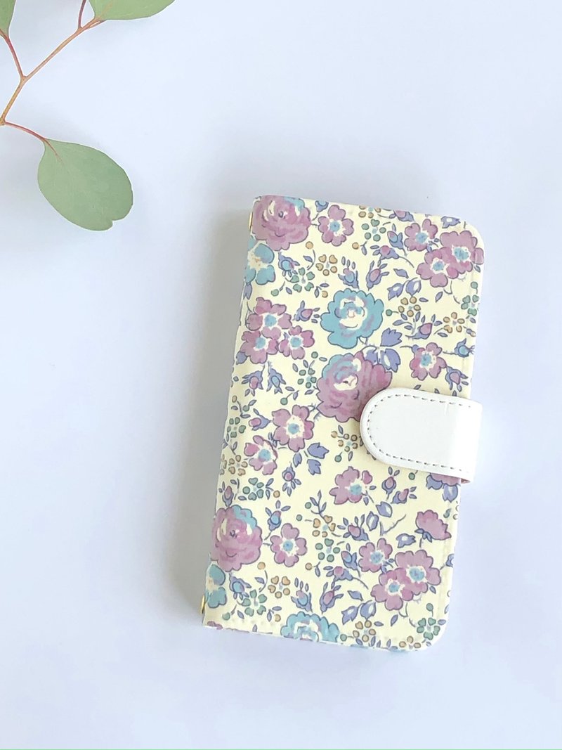 Liberty iPhone 7.8.SE2.SE3 Case Felicite Light Violet - เคส/ซองมือถือ - ผ้าฝ้าย/ผ้าลินิน สีม่วง