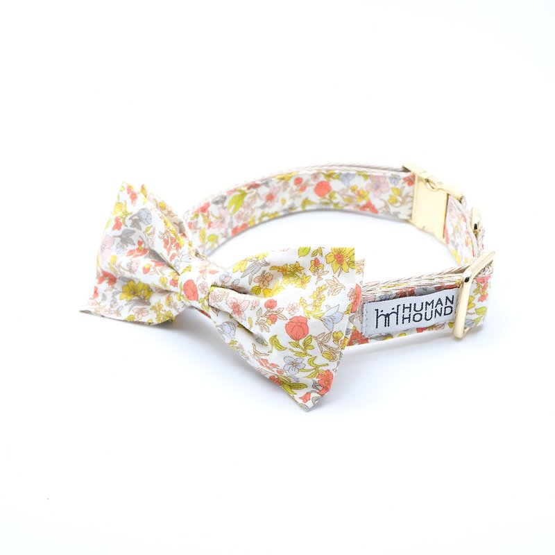 Floral Spring - Collars & Leashes - Cotton & Hemp Multicolor