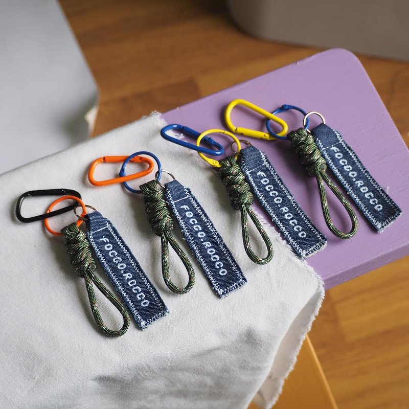 FCRC keychain : Army green - 吊飾/掛飾 - 其他材質 多色
