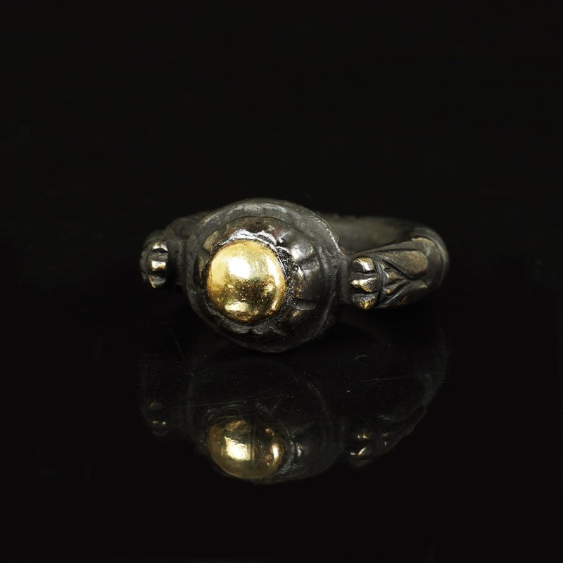 緬甸佛塔達隆咒珠戒-款8 - 戒指 - 其他金屬 