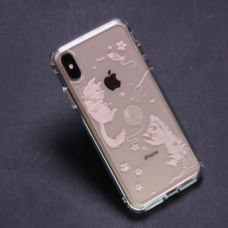 D-Armor Shockproof case with Anti-Yellowing and Technology.Curry & Demi - Phone Cases - Plastic Transparent