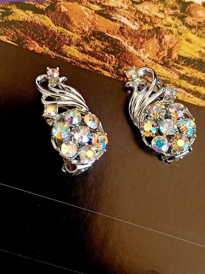 vintage jewelry   CHAREL 古典極光萊茵節慶時光 夾式耳環 - 耳環/耳夾/耳骨夾 - 其他金屬 