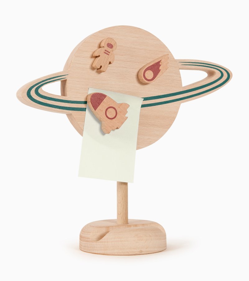 Memo planet - Sticky Notes & Notepads - Wood Brown