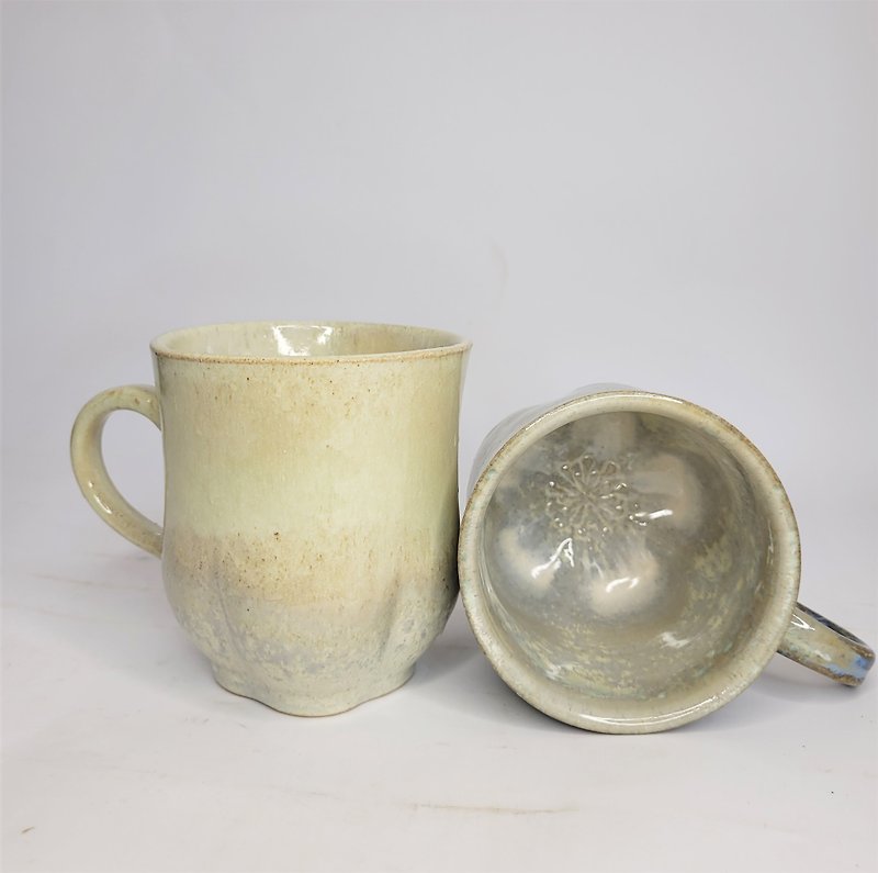 Plum Blossom Series-Tea Cup Mug Coffee Cup - Mugs - Pottery 