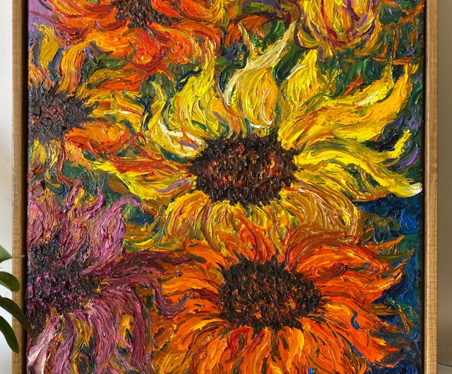 ピカソの猫アート・可愛い猫の絵画・キャンバス 30*40 ピカソ