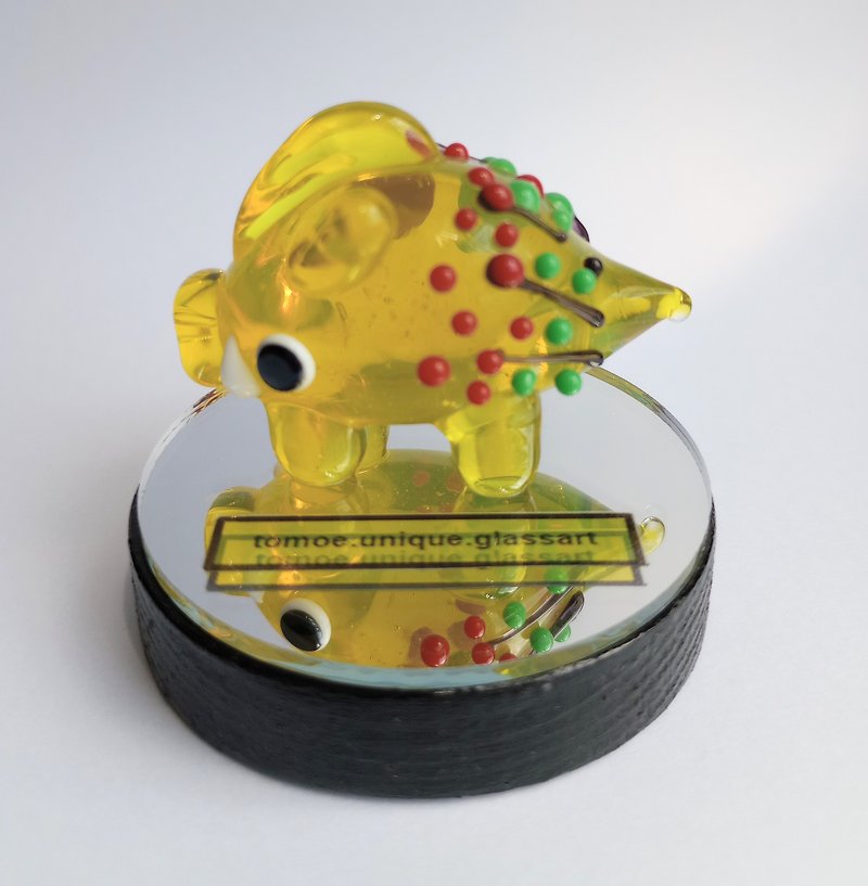 Boar - Items for Display - Glass Multicolor