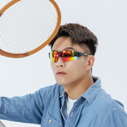 ACEKA 運動眼鏡 【ACEKA】專業炫彩運動太陽眼鏡-可換綁帶(SONIC 專業運動系列)
