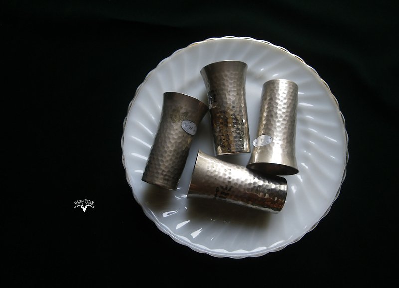 【老時光 OLD-TIME】早期日本製銅鍍銀酒杯(一個458) - 擺飾/家飾品 - 其他材質 