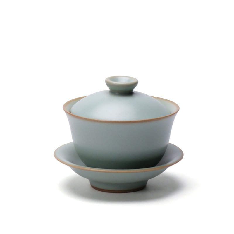 陶作坊│懷汝蓋碗(粉青) - 茶壺/茶杯/茶具 - 瓷 