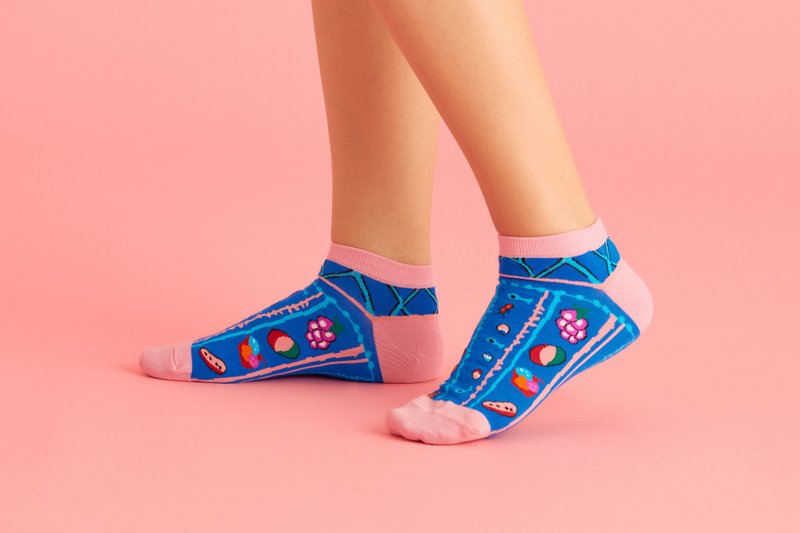 Miyahara Ophthalmology's Ice Cream-Socks - Socks - Eco-Friendly Materials Multicolor