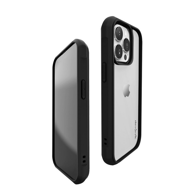 2021│iPhone 13 Pro (三鏡頭)│6.1吋 超抗摔軍規吸震空壓防摔殼 - 手機殼/手機套 - 塑膠 黑色