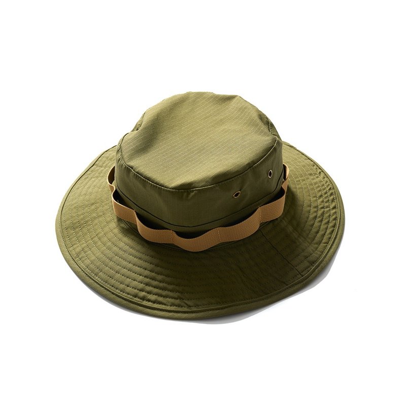 Sniper Boonie Hat - 橄欖綠 Olive - 帽子 - 棉．麻 