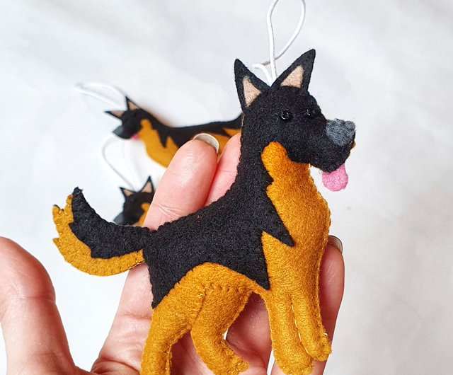 Felt Dog Ornament