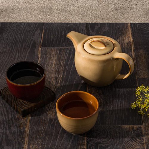 WAGA 餐桌器物 【新品上市】WAGA 新東方 陶瓷湯匙/茶杯/茶壺/小碟-共四款