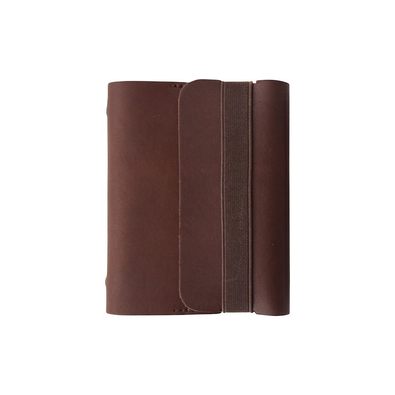 [Special Offer] labrador Universal Manual S (dark brown) defective product - Notebooks & Journals - Genuine Leather Brown