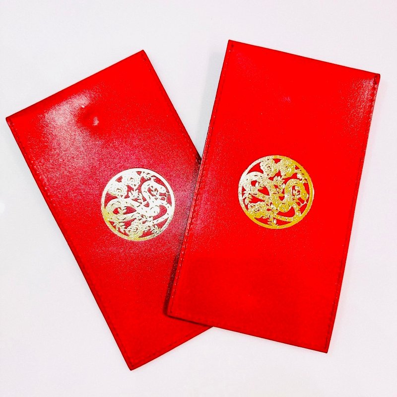 【La Fede】Snake Ruyi Lucky Leather Red Envelope Bag (Limited Sale) - Chinese New Year - Genuine Leather Red