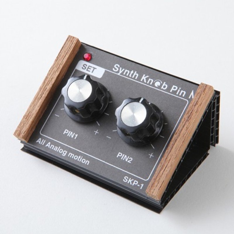 SKP-1 PE MK-2 シンセサイザーツマミ型プッシュピン　Synth Knob Pin - 音樂專輯 - 木頭 