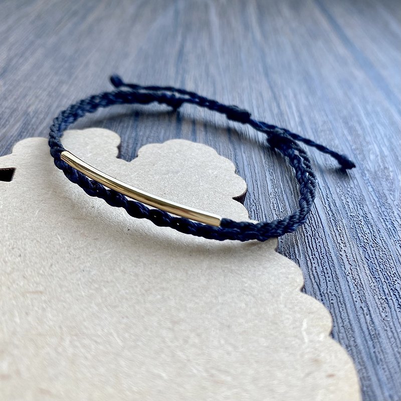 Handmade Jewelry | Wax Thread Surf Bracelet and Ankle - Small Thin - สร้อยข้อมือ - ผ้าฝ้าย/ผ้าลินิน 