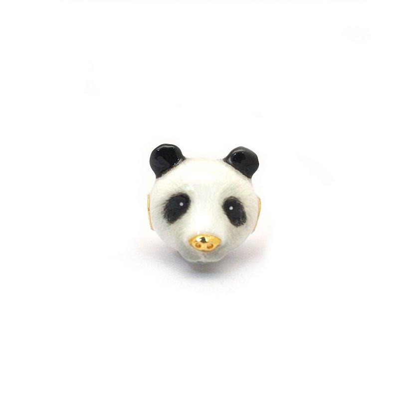 Panda Charm - 手鍊/手環 - 銅/黃銅 白色
