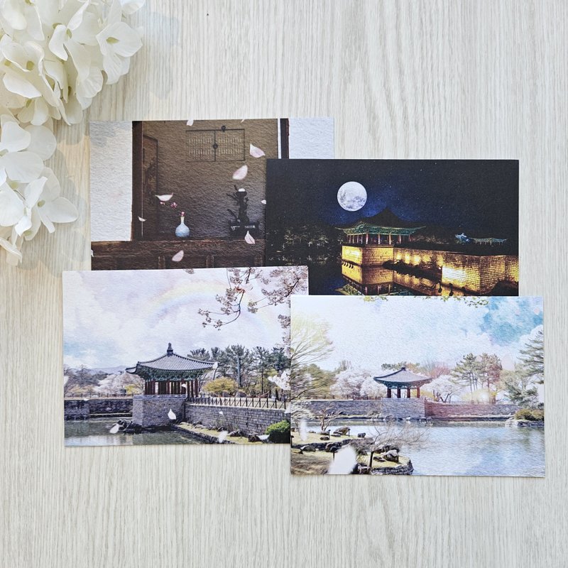 Oriental background paper _ Spring of the Donggung Palace - Stickers - Paper 