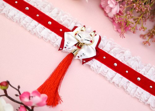 Catzo Club Inari Kitsune Collar