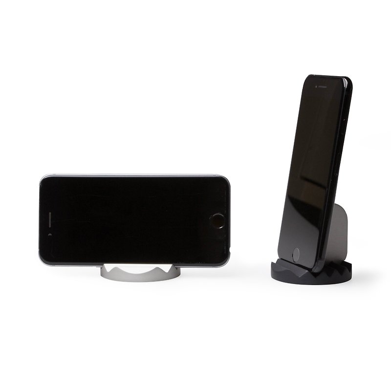 W phone / card holder - black - Card Stands - Aluminum Alloy Silver