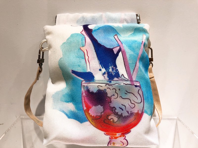 SIR SHARK COCKTAIL Crossbody Bag - Messenger Bags & Sling Bags - Polyester Multicolor