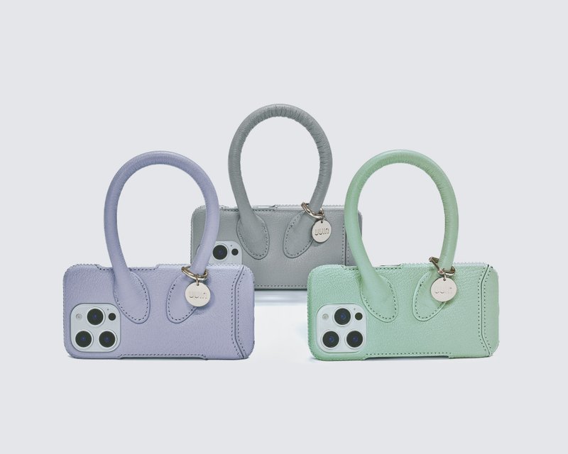 un sac 聯名手機殼 - 手機殼/手機套 - 真皮 多色