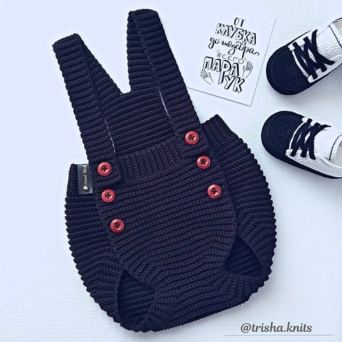 trisha.knits 嬰兒針織連身衣 baby knitted body romper
