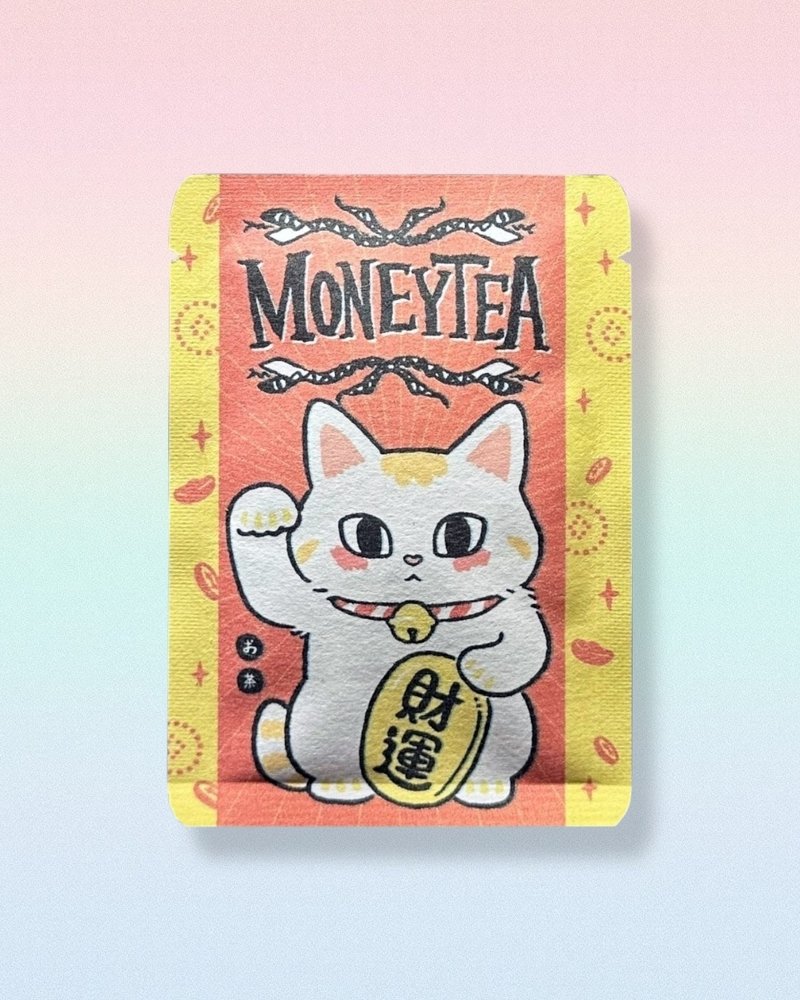 neneko猫日 - MONEY TEA 招財茶- 京焙茶 - 茶葉/茶包/水果茶 - 紙 多色