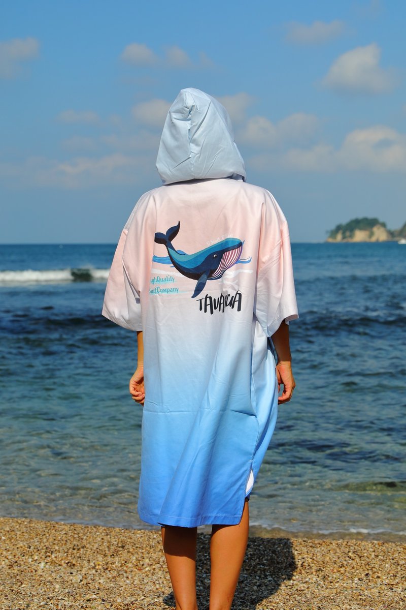 【日本TAVARUA】速乾機能毛巾衣 男女款 2025新色-日本海洋手繪風 - 運動配件 - 聚酯纖維 多色
