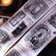 深海蓝 小白家 PET マスキングテープ 1ループ 深海蓝 小白家 PET