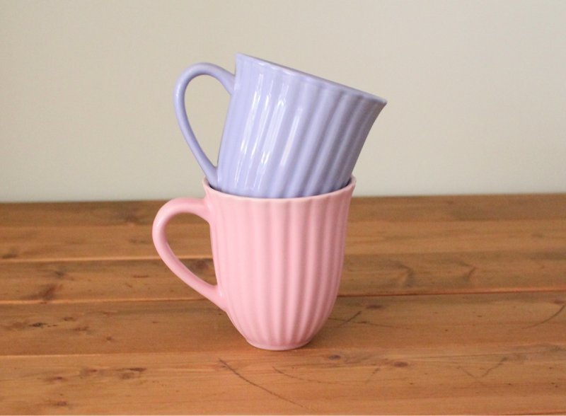 イギリスの輸入デザインカップのギフトボックスグループギフトトートバッグにアフタヌーンティーマグカップ2個 - グラス・コップ - 陶器 