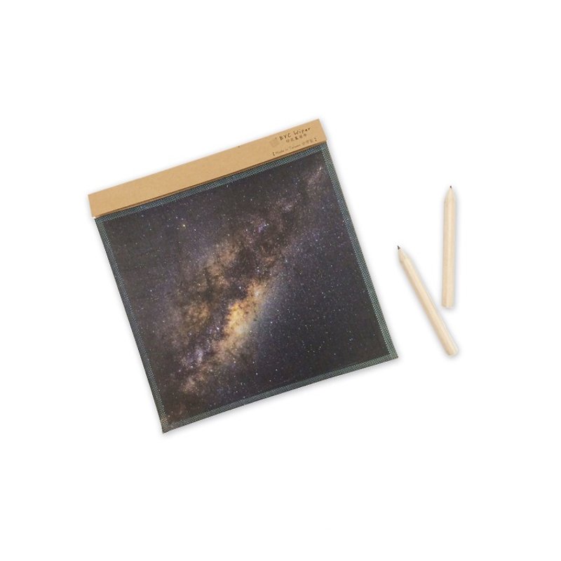 Space series vast Galaxy Ultimate Galaxy ll wipe cloth - กล่องแว่น - เส้นใยสังเคราะห์ สีนำ้ตาล