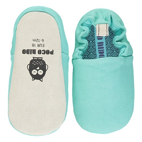 Poco Nido Poco Nido (英國) 嬰兒 BB鞋 學行/學步鞋仔 - 淨色 桉樹 藍色