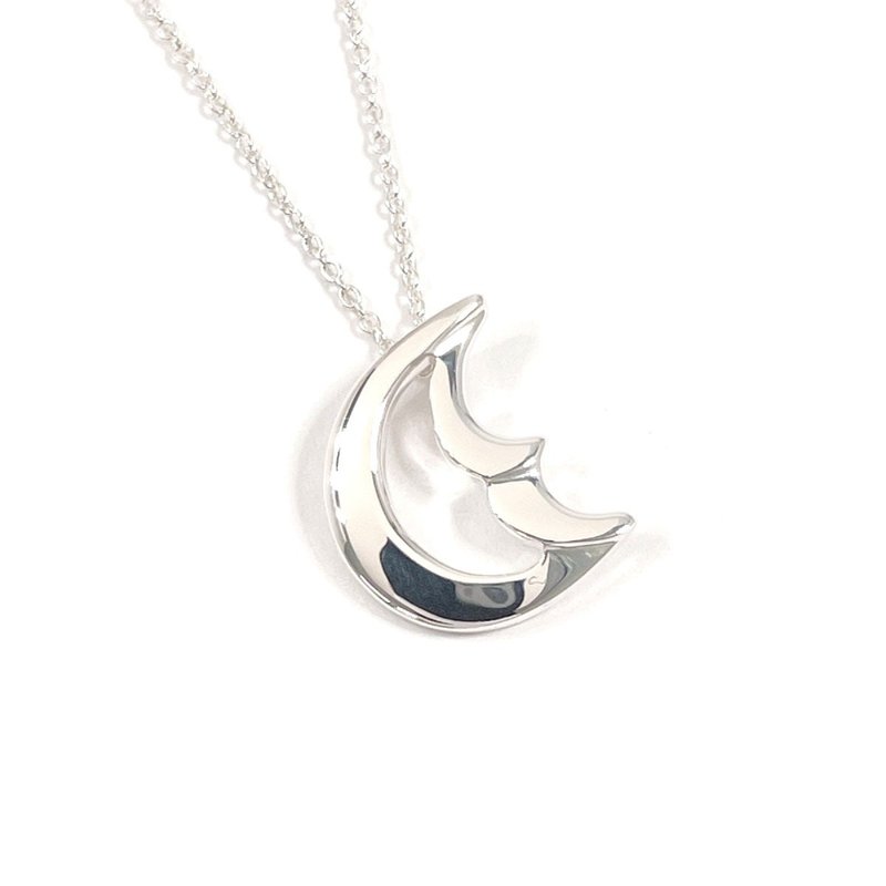 【日本直送 中古美品】ティファニー TIFFANY&Co. ネックレス クレセント ムーン 月 パロマピカソ シルバー925 - 項鍊 - 純銀 銀色