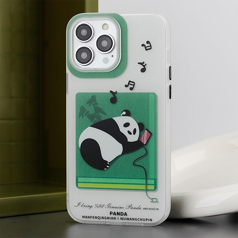 Music Panda iPhone case - Phone Cases - Other Materials 