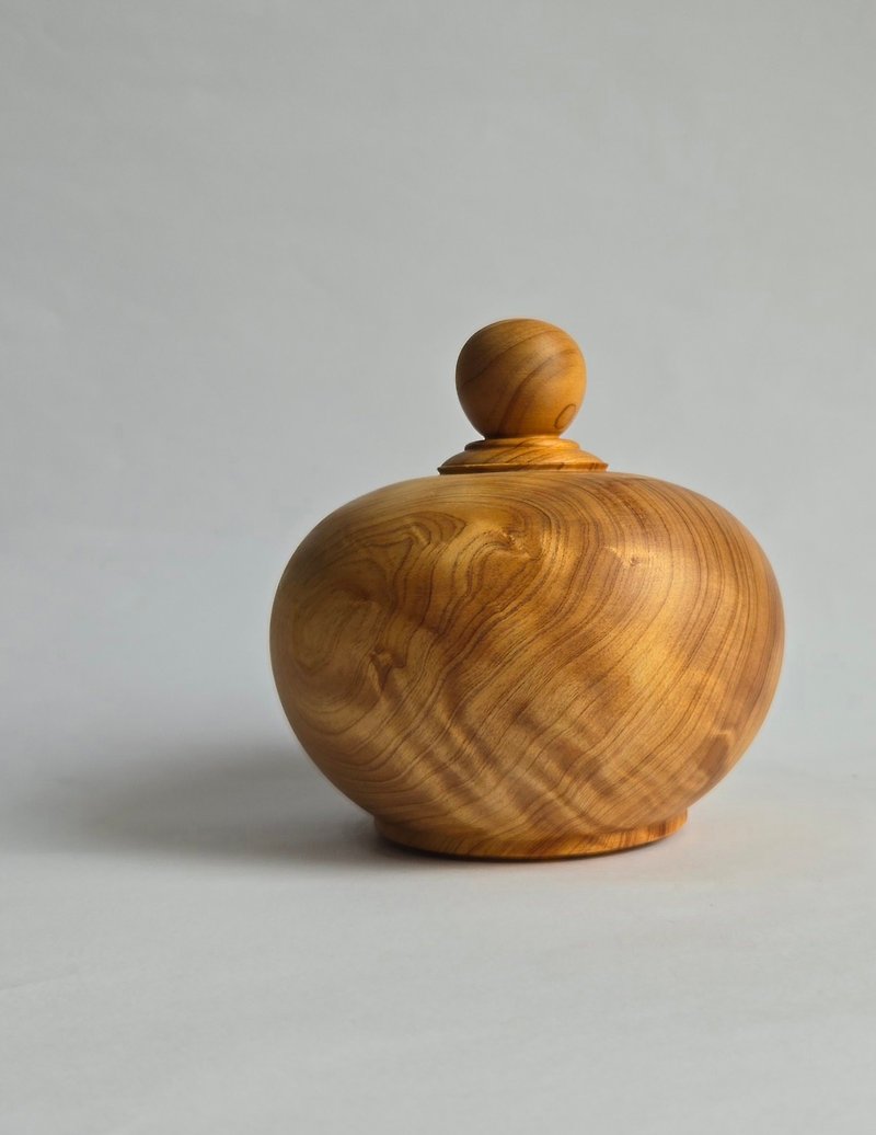 【Cypress Treasure Bowl】Taiwan Cypress, for good luck, home and office ornaments - ของวางตกแต่ง - ไม้ 