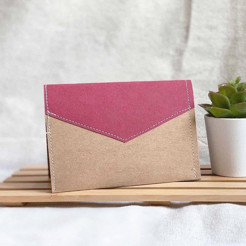 Leather Paper Passport Cover ID Cover Passport Cover Envelope Shaped Paper Texture - Passport Holders & Cases - Paper 