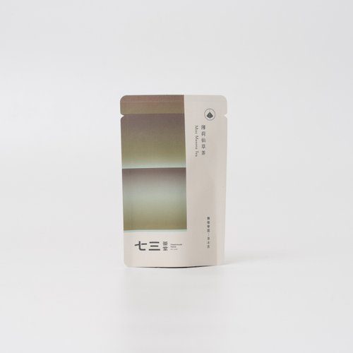 七三茶堂7teahouse 七三茶堂 立體茶包丨薄荷仙草茶 1入–單包裝