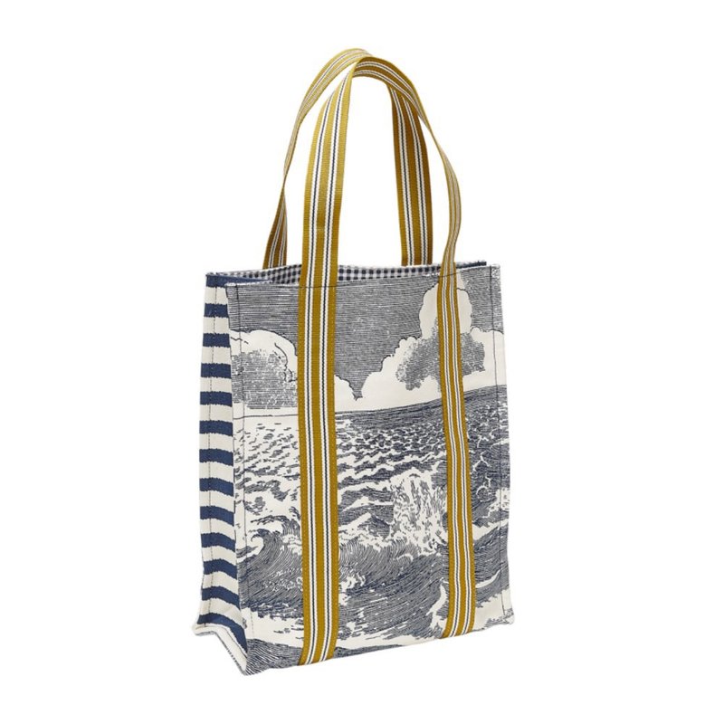 Inouïtoosh LA MER 純棉托特包 - 側背包/斜背包 - 棉．麻 