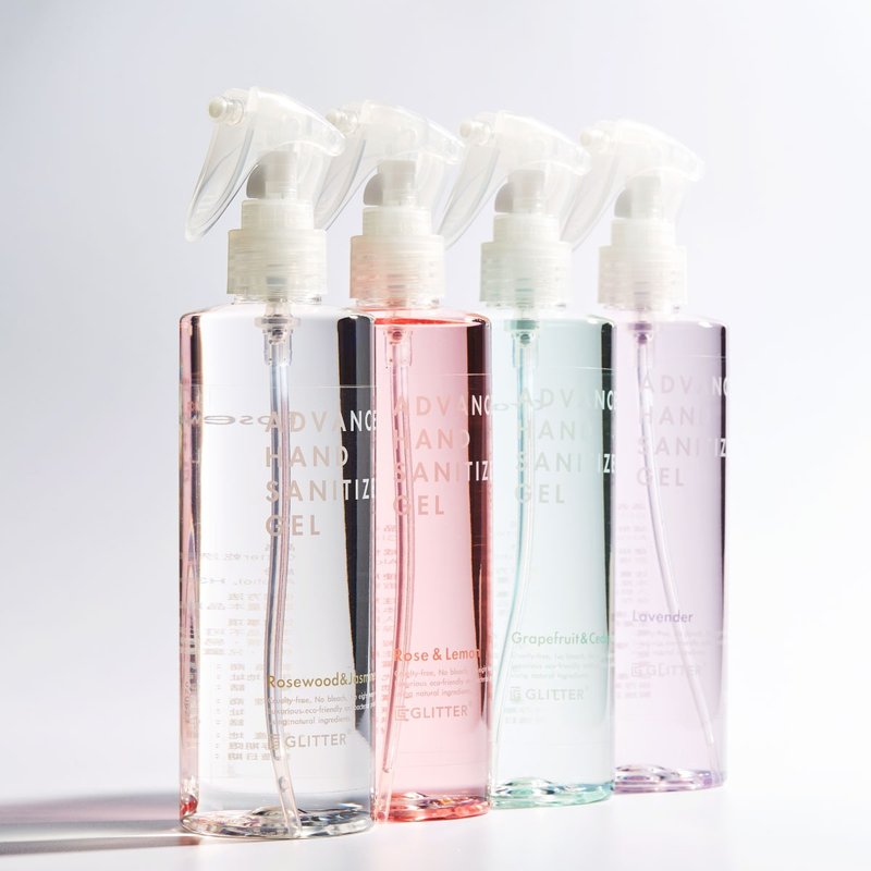 【GLITTER 格麗特】香氛防護乾洗手噴霧 300ml | 四入組 - 香氛/精油/擴香 - 精油 多色