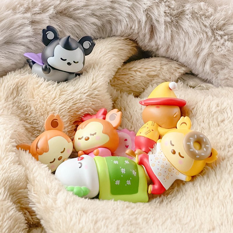 MOLOKA | 甜夢系列 趴騎公仔盲盒 - 公仔/玩偶 - 塑膠 多色