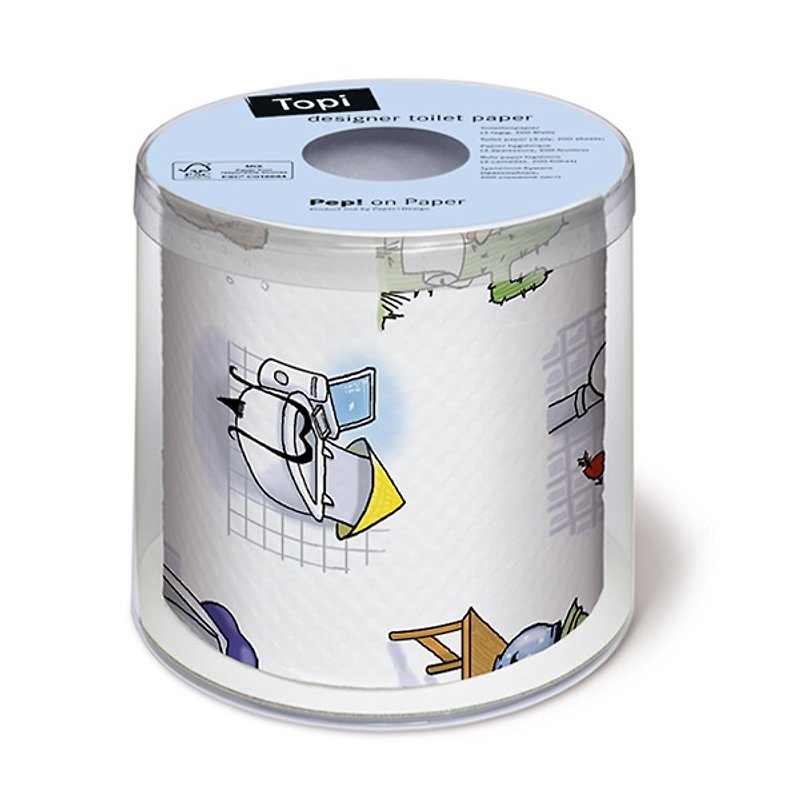 (Paper + Design) Toilet Paper-WC world - อื่นๆ - กระดาษ 