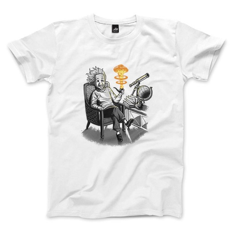 Helpless Nuclear-White-Unisex T-shirt - Men's T-Shirts & Tops - Cotton & Hemp White