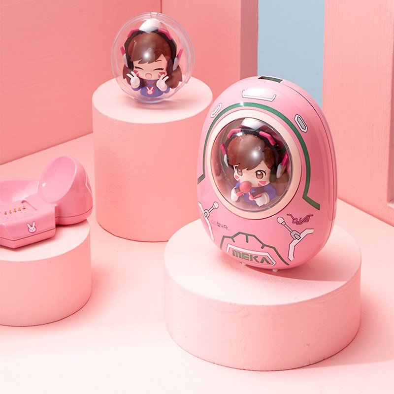 [Free Shipping Special] Overwatch Genuine dva Space Capsule Charging Treasure Gift / Butter Cat - Other - Other Materials 
