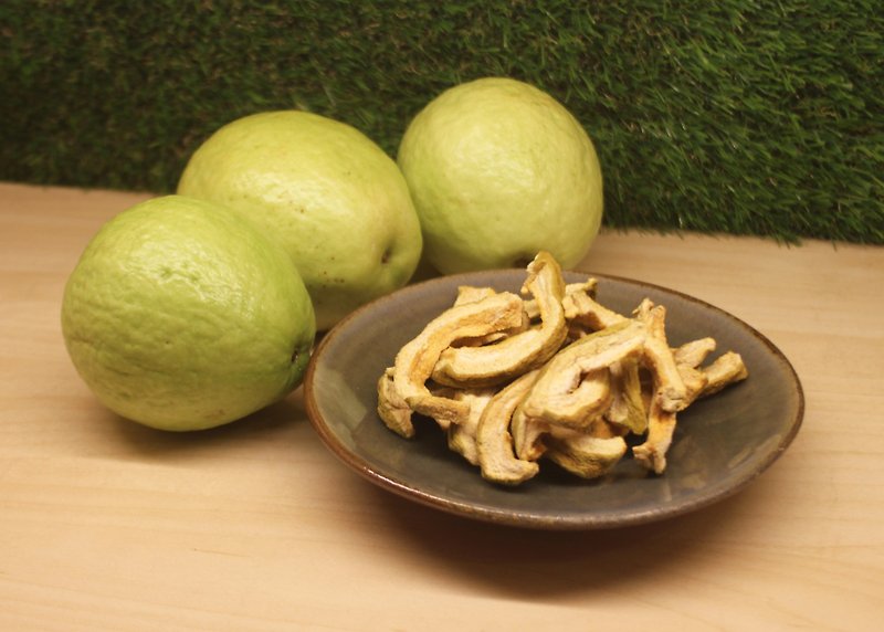 Pearl guava dried l sugar-free l pure natural l low temperature baking - ผลไม้อบแห้ง - อาหารสด ขาว